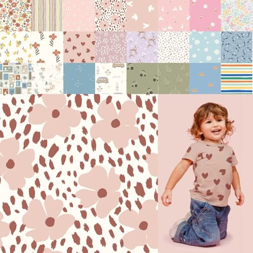 Baumwolljersey bedruckt, Jersey Stoff Meterware Sommer, Jerseystoff Blumen - Strickjersey Kinderdrucke - Stretchstoff Mädchen, BW-Jersey Jungs *ab 50cm, Farbe: 80-A91-007 Tupfen Baumwolljersey bedruckt, Jersey Stoff Meterware Sommer, Jerseystoff Blumen - Strickjersey Kinderdrucke - Stretchstoff Mädchen, BW-Jersey Jungs *ab 50cm, Farbe: 80-A91-007 Tupfen von generisch