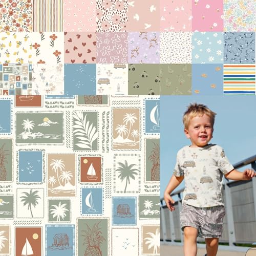 Baumwolljersey bedruckt, Jersey Stoff Meterware Sommer, Jerseystoff Blumen - Strickjersey Kinderdrucke - Stretchstoff Mädchen, BW-Jersey Jungs *ab 50cm, Farbe: 80-A91-022 Urlaubsfotos Baumwolljersey bedruckt, Jersey Stoff Meterware Sommer, Jerseystoff Blumen - Strickjersey Kinderdrucke - Stretchstoff Mädchen, BW-Jersey Jungs *ab 50cm, Farbe: 80-A91-022 Urlaubsfotos von generisch