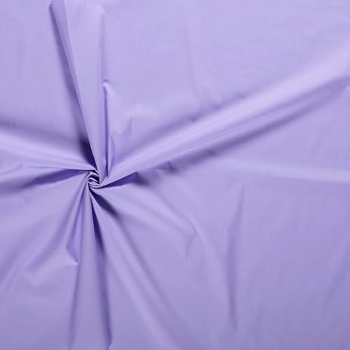 Baumwollstoff uni Popeline - Baumwolle Stoff Meterware - Blusenstoff BW-Batist - Webware, Dekostoff, Vorhangstoff *Ab 50cm, Farbe: 043 Flieder von generisch