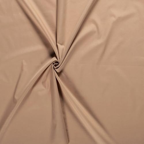 Baumwollstoff uni Popeline - Baumwolle Stoff Meterware - Blusenstoff BW-Batist - Webware, Dekostoff, Vorhangstoff *Ab 50cm, Farbe: 053 Hellbraun Baumwollstoff uni Popeline - Baumwolle Stoff Meterware - Blusenstoff BW-Batist - Webware, Dekostoff, Vorhangstoff *Ab 50cm, Farbe: 053 Hellbraun von generisch