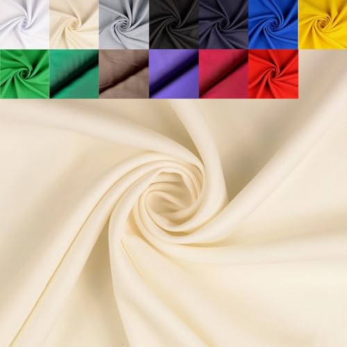 Gabardine Köper Stoff Meterware uni - robuster Polyester Twillstoff, stabiler Hosenstoff, Taschenstoff, Trenchcoat *Ab 50 cm, Farbe: 051 natur Gabardine Köper Stoff Meterware uni - robuster Polyester Twillstoff, stabiler Hosenstoff, Taschenstoff, Trenchcoat *Ab 50 cm, Farbe: 051 natur von generisch
