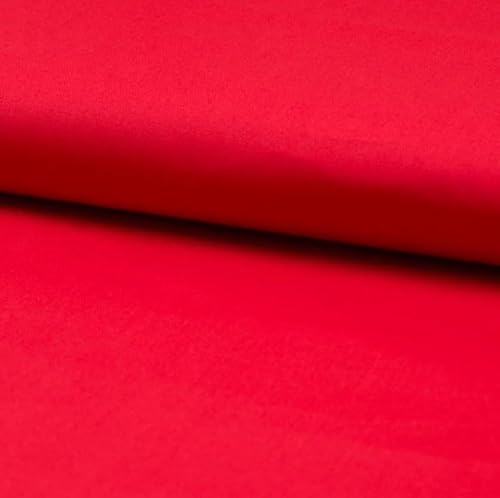 Stretch Baumwolle Stoff Meterware - Popeline dehnbar, elastischer Hosenstoff, Baumwoll-Stretch Uni *Ab 50 cm, Farbe: 015 rot Stretch Baumwolle Stoff Meterware - Popeline dehnbar, elastischer Hosenstoff, Baumwoll-Stretch Uni *Ab 50 cm, Farbe: 015 rot von generisch