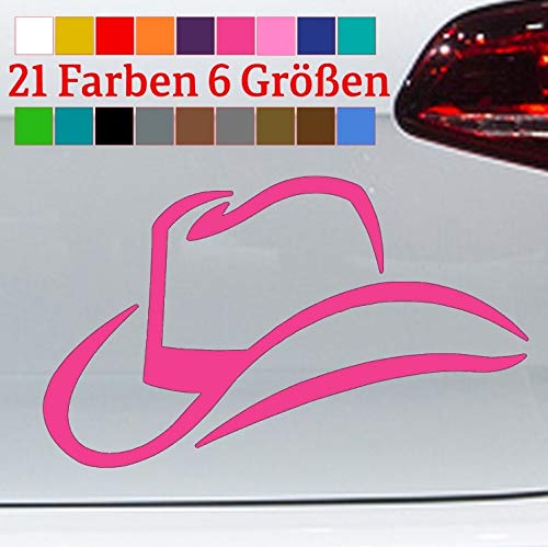 generisch Aufkleber Cowboy Hut Cowgirl Farm Sticker Horse Western Indianer Hat JDM Decal in 6 Größen und 21 Farben generisch Aufkleber Cowboy Hut Cowgirl Farm Sticker Horse Western Indianer Hat JDM Decal in 6 Größen und 21 Farben von generisch