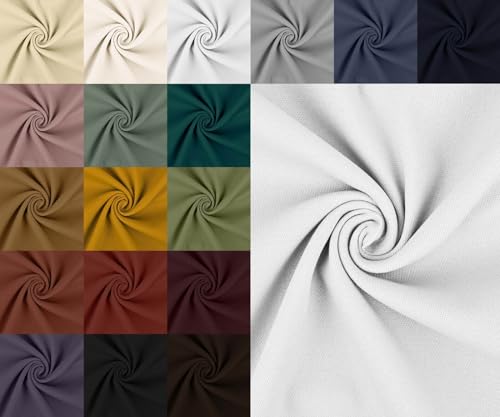 generisch Stretch Baumwolle Köper Stoff Meterware - Twillstoff dehnbar, elastischer Hosenstoff Peach, Baumwoll-Stretch Uni, Trenchcoat Stoff *Ab 50 cm, Farbe: 050 weiß generisch Stretch Baumwolle Köper Stoff Meterware - Twillstoff dehnbar, elastischer Hosenstoff Peach, Baumwoll-Stretch Uni, Trenchcoat Stoff *Ab 50 cm, Farbe: 050 weiß von generisch