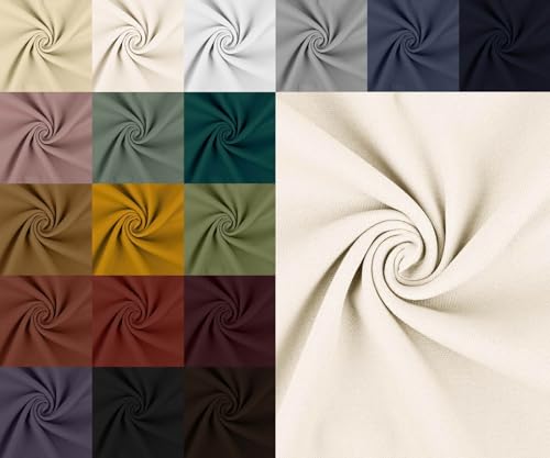generisch Stretch Baumwolle Köper Stoff Meterware - Twillstoff dehnbar, elastischer Hosenstoff Peach, Baumwoll-Stretch Uni, Trenchcoat Stoff *Ab 50 cm, Farbe: 151 Creme generisch Stretch Baumwolle Köper Stoff Meterware - Twillstoff dehnbar, elastischer Hosenstoff Peach, Baumwoll-Stretch Uni, Trenchcoat Stoff *Ab 50 cm, Farbe: 151 Creme von generisch