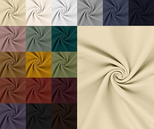 generisch Stretch Baumwolle Köper Stoff Meterware - Twillstoff dehnbar, elastischer Hosenstoff Peach, Baumwoll-Stretch Uni, Trenchcoat Stoff *Ab 50 cm, Farbe: 652 h.beige generisch Stretch Baumwolle Köper Stoff Meterware - Twillstoff dehnbar, elastischer Hosenstoff Peach, Baumwoll-Stretch Uni, Trenchcoat Stoff *Ab 50 cm, Farbe: 652 h.beige von generisch