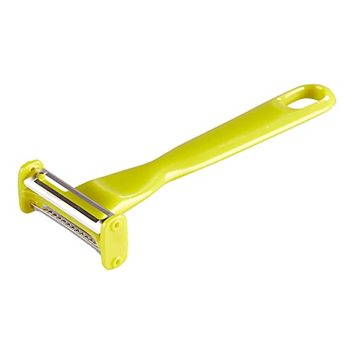 genialo Gemüse-Spaghetti-Maker "2 in 1", Zucchini Karotten Spaghetti Schneider, Spaghetti Schäler, Multifunktionsschäler, Julienne-Streifen, Küchenhelfer, Kunststoff, Grün, 16 x 6 x 3 cm genialo Gemüse-Spaghetti-Maker "2 in 1", Zucchini Karotten Spaghetti Schneider, Spaghetti Schäler, Multifunktionsschäler, Julienne-Streifen, Küchenhelfer, Kunststoff, Grün, 16 x 6 x 3 cm von genialo