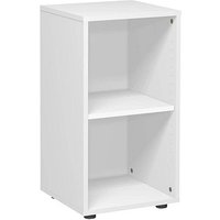 geramöbel Aktenregal Flex weiß 40,0 x 40,0 x 75,2 cm, 1 St. von geramöbel