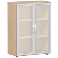 geramöbel Aktenschrank Flex, S-383802-GTB buche, Acrylglas satiniert 2 Fachböden 80,0 x 42,0 x 110,4 cm geramöbel Aktenschrank Flex, S-383802-GTB buche, Acrylglas satiniert 2 Fachböden 80,0 x 42,0 x 110,4 cm von geramöbel