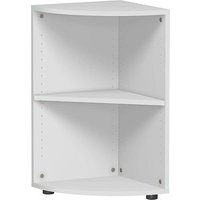 geramöbel Eckregal Flex lichtgrau 40,0 x 40,0 x 75,2 cm geramöbel Eckregal Flex lichtgrau 40,0 x 40,0 x 75,2 cm von geramöbel