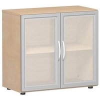 geramöbel Aktenschrank Flex, S-382800-GTB buche, Acrylglas satiniert 1 Fachboden 80,0 x 42,0 x 75,2 cm von geramöbel