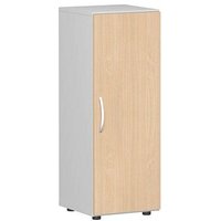 geramöbel Aktenschrank Flex, S-343102-BL lichtgrau, buche 2 Fachböden 40,0 x 42,0 x 110,4 cm von geramöbel