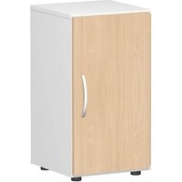 geramöbel Aktenschrank Flex, S-342100-BL lichtgrau, buche 1 Fachboden 40,0 x 42,0 x 75,2 cm von geramöbel