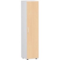 geramöbel Aktenschrank Flex, S-345100-BW weiß, buche 4 Fachböden 40,0 x 42,0 x 180,8 cm geramöbel Aktenschrank Flex, S-345100-BW weiß, buche 4 Fachböden 40,0 x 42,0 x 180,8 cm von geramöbel