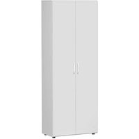 geramöbel Aktenschrank Flex, S-386002-LL lichtgrau 5 Fachböden 80,0 x 42,0 x 216,0 cm von geramöbel