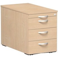 geramöbel Flex Rollcontainer buche 4 Auszüge 43,8 x 80,0 x 56,5 cm geramöbel Flex Rollcontainer buche 4 Auszüge 43,8 x 80,0 x 56,5 cm von geramöbel