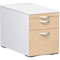 geramöbel Flex Rollcontainer weiß, buche 3 Auszüge 43,8 x 80,0 x 56,5 cm geramöbel Flex Rollcontainer weiß, buche 3 Auszüge 43,8 x 80,0 x 56,5 cm von geramöbel