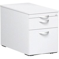geramöbel Flex Rollcontainer weiß 3 Auszüge 43,8 x 80,0 x 56,5 cm von geramöbel