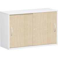 geramöbel Schiebetürenschrank Flex, S-312253-AW weiß, ahorn 1 Fachboden 120,0 x 42,5 x 79,8 cm geramöbel Schiebetürenschrank Flex, S-312253-AW weiß, ahorn 1 Fachboden 120,0 x 42,5 x 79,8 cm von geramöbel