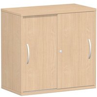 geramöbel Schiebetürenschrank Flex, S-382502-BB buche 1 Fachboden 80,0 x 42,5 x 79,8 cm von geramöbel