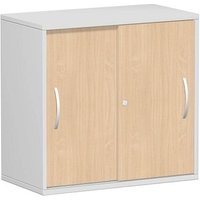 geramöbel Schiebetürenschrank Flex, S-382502-BL lichtgrau, buche 1 Fachboden 80,0 x 42,5 x 79,8 cm geramöbel Schiebetürenschrank Flex, S-382502-BL lichtgrau, buche 1 Fachboden 80,0 x 42,5 x 79,8 cm von geramöbel