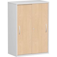 geramöbel Schiebetürenschrank Flex, S-383502-BL lichtgrau, buche 2 Fachböden 80,0 x 42,5 x 118,2 cm geramöbel Schiebetürenschrank Flex, S-383502-BL lichtgrau, buche 2 Fachböden 80,0 x 42,5 x 118,2 cm von geramöbel