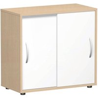 geramöbel Schiebetürenschrank Flex, S-382501-BW buche, weiß 1 Fachboden 80,0 x 40,0 x 75,2 cm geramöbel Schiebetürenschrank Flex, S-382501-BW buche, weiß 1 Fachboden 80,0 x 40,0 x 75,2 cm von geramöbel