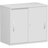 geramöbel Schiebetürenschrank Flex, S-381501-LL lichtgrau 1 Fachboden 80,0 x 42,5 x 72,0 cm geramöbel Schiebetürenschrank Flex, S-381501-LL lichtgrau 1 Fachboden 80,0 x 42,5 x 72,0 cm von geramöbel