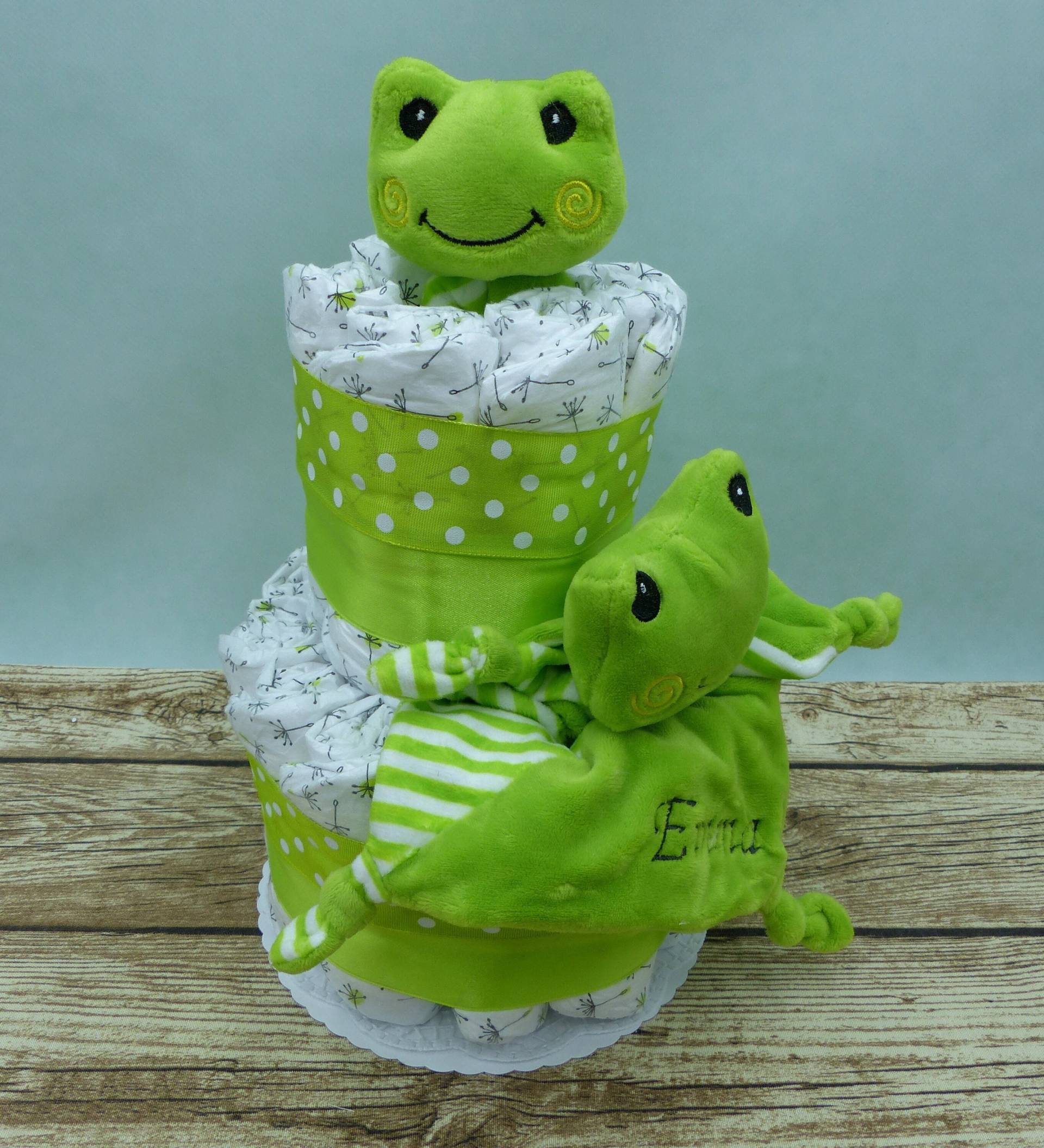 Windeltorte Kleiner Frosch Windeltorte Kleiner Frosch von geschenkelibelle