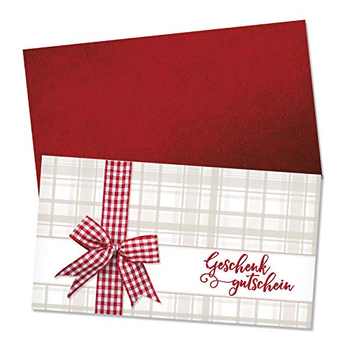 GESCHENKGUTSCHEINcom 100 Stk. Geschenkgutscheine mit Umschlag. Gutschein-Vordruck für Restaurant Gasthaus. Blanko zum selber Ausfüllen. G12040 von GESCHENKGUTSCHEINcom by POS-HAUER