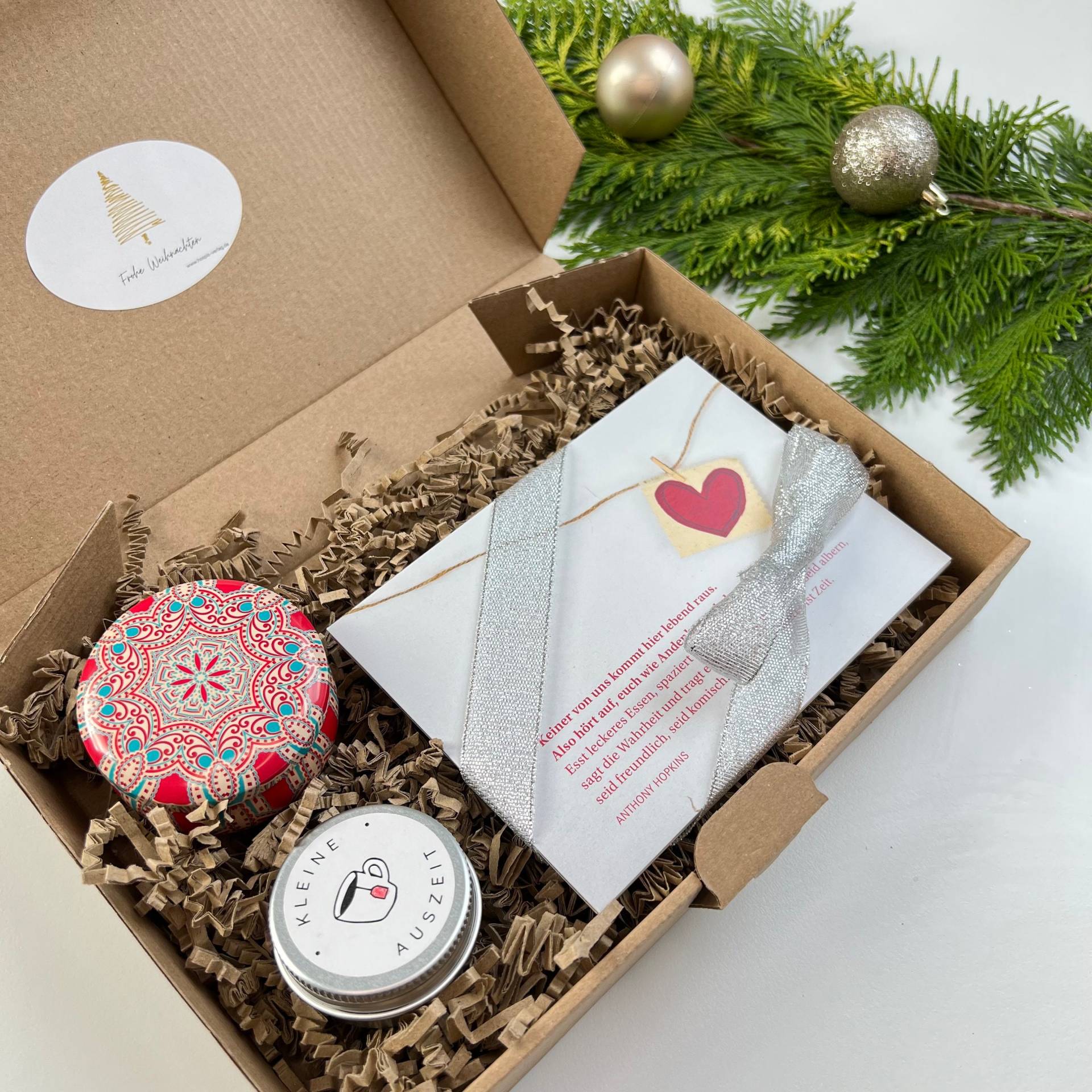 Geschenkbox 02 | Mit Karten Achtsamkeit Und Tee/Duftkerze Geschenkbox 02 | Mit Karten Achtsamkeit Und Tee/Duftkerze von geschichtenkarten