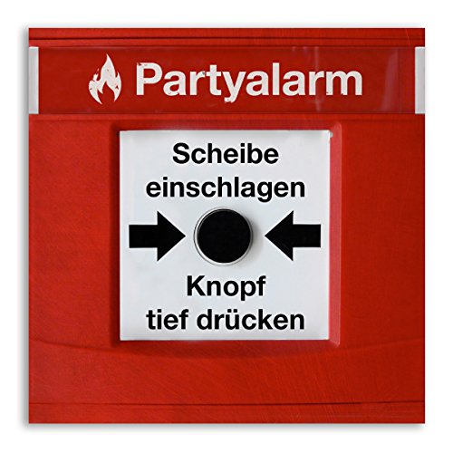 (100 x) Einladungskarten Geburtstag Partyalarm Feueralarm lustig witzig Einladungen von gestaltenlassen.com