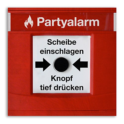 (20 x) Einladungskarten Geburtstag Partyalarm Feueralarm lustig witzig Einladungen von gestaltenlassen.com