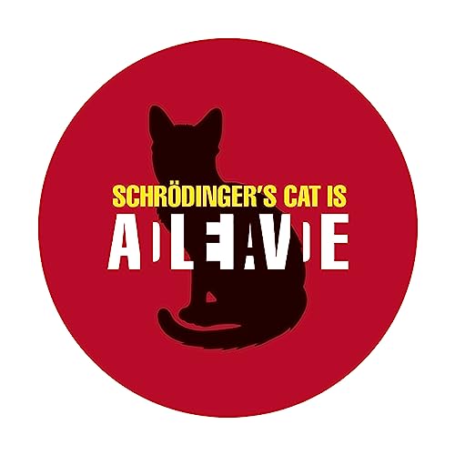 Geek Aufkleber Schrödingers Katze : 1 Aufkleber von getDigital