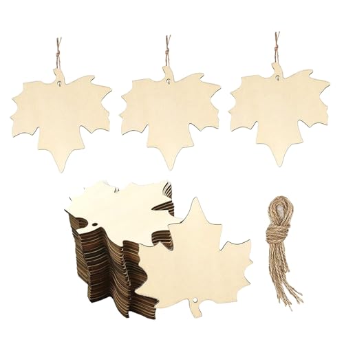 30 Stück Holz Ahornblätter Ausschnitte Blanko Holzstücke Chips Holzscheiben Weihnachtsbaum Ornamente zum Schreiben von Graffiti 30 Stück Holz Ahornblätter Ausschnitte Blanko Holzstücke Chips Holzscheiben Weihnachtsbaum Ornamente zum Schreiben von Graffiti von getuse