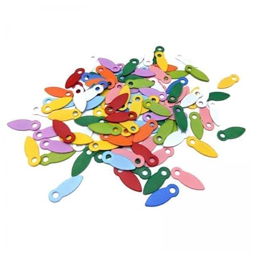 4 x 100 Stück Bildknöpfe, Befestigungsbeschläge für Bastelarbeiten, Kinder, DIY-Projekte, Heimdekoration, 4 Stück von getuse