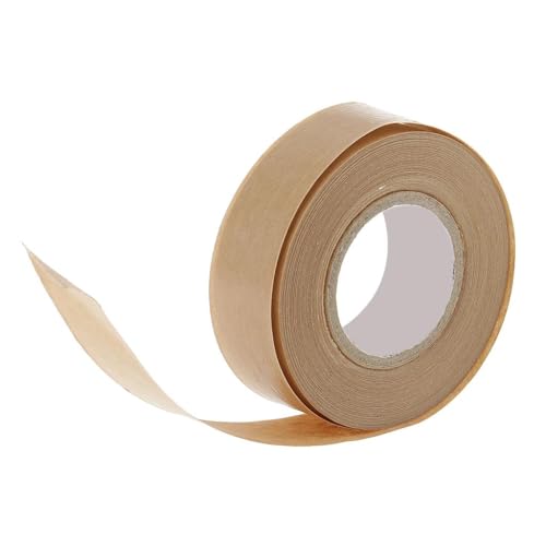 Braunes Kraftpapier-Dichtungsband für Künstler-Bilderrahmen, 24 mm x 50 m, stabiles Klebeband, Bastelverpackungsband Braunes Kraftpapier-Dichtungsband für Künstler-Bilderrahmen, 24 mm x 50 m, stabiles Klebeband, Bastelverpackungsband von getuse