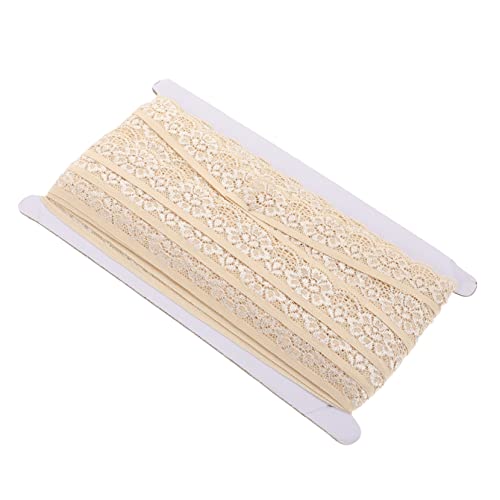 Elastische Spitzenborte DIY dekorative Blumenbordüre – weiche Nylon-Spitze für Kleidung, Unterhosen und Vorhänge von getuse