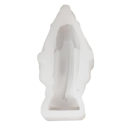 Kerzenmodell Figur der Heiligen Mutter, DIY Handwerk Gießform für Kerzen und Seifen, 2 Größen für Büro und Schreibtisch- Style A von getuse