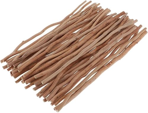 Rustikale dekorative Holzzweige – natürliche Baumzweige für DIY-Holzbearbeitung, Handwerk und Heimdekoration (50 Stück, 30 cm) von getuse