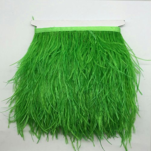 Straußenfeder Franse Federbordüre Federborte Federbesatz Saphirblau 92 cm für Kleidung Taschen Hüte Partydekoration- Zwiebel Grün Straußenfeder Franse Federbordüre Federborte Federbesatz Saphirblau 92 cm für Kleidung Taschen Hüte Partydekoration- Zwiebel Grün von getuse