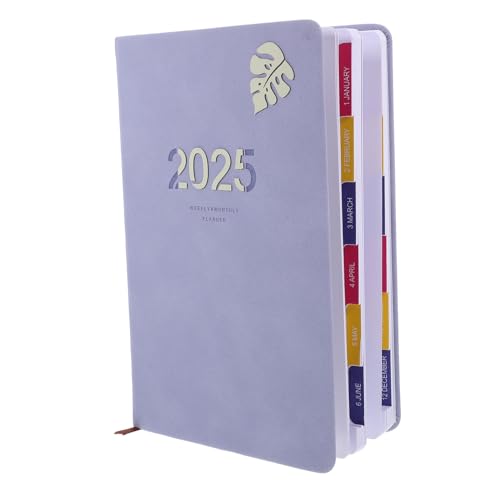 Tagesplaner, Notizblock, akademisches Notizbuch, Lavendel, Organizer für Arbeit und Reisen Tagesplaner, Notizblock, akademisches Notizbuch, Lavendel, Organizer für Arbeit und Reisen von getuse