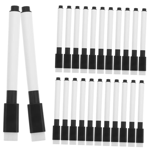 getuse Creative Dry Erase Marker mit Radiergummi, magnetisch, feine Spitze, Whiteboard-Stifte für Lehrer, Studenten, 50 Stück getuse Creative Dry Erase Marker mit Radiergummi, magnetisch, feine Spitze, Whiteboard-Stifte für Lehrer, Studenten, 50 Stück von getuse