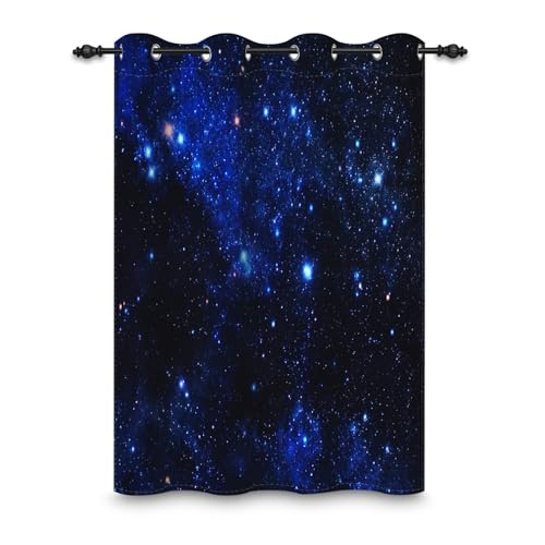 ggaimwf 107x160cm Galaxy-Ösenvorhang für Kinderzimmer Universum Weltraum Sternenhimmel Fantasie Raumteiler Verdunkelungsvorhänge Fenstervorhänge für Jungen Mädchen Wohnzimmer,1-Einzelpaneel ggaimwf 107x160cm Galaxy-Ösenvorhang für Kinderzimmer Universum Weltraum Sternenhimmel Fantasie Raumteiler Verdunkelungsvorhänge Fenstervorhänge für Jungen Mädchen Wohnzimmer,1-Einzelpaneel von ggaimwf