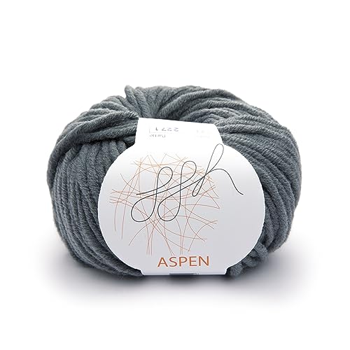 GGH Aspen Wolle aus 50% feine Merinowolle / 50% Polyacryl hergestellt, in der Farbe: Flanellgrau, 50g, GGH-132.073 GGH Aspen Wolle aus 50% feine Merinowolle / 50% Polyacryl hergestellt, in der Farbe: Flanellgrau, 50g, GGH-132.073 von ggh