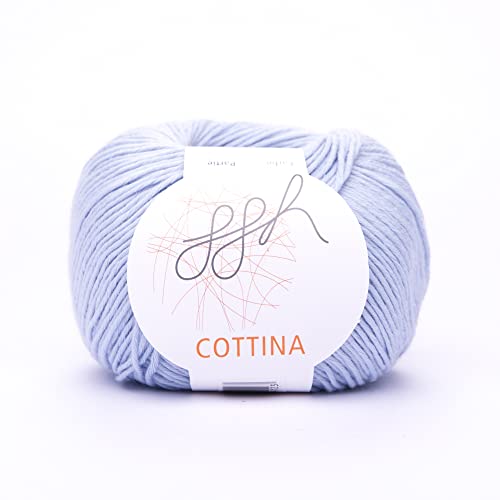 ggh Cottina - 035 - Light Blue - Cotton for Knitting and Crocheting von ggh