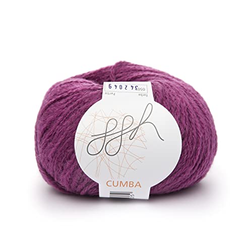 ggh Cumba Handstrickgarn, Wolle mit Alpaka Farbe 50 - Fuchsia ggh Cumba Handstrickgarn, Wolle mit Alpaka Farbe 50 - Fuchsia von ggh