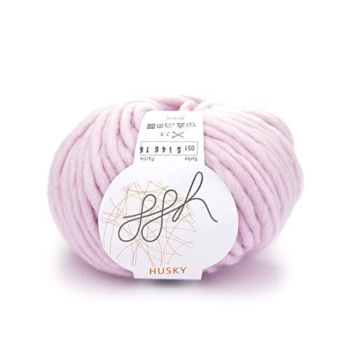 ggh Husky | Schurwolle Mischung | 50g Wolle zum Stricken oder Häkeln | Dicke Wolle | Farbe 051 - Rosa ggh Husky | Schurwolle Mischung | 50g Wolle zum Stricken oder Häkeln | Dicke Wolle | Farbe 051 - Rosa von ggh