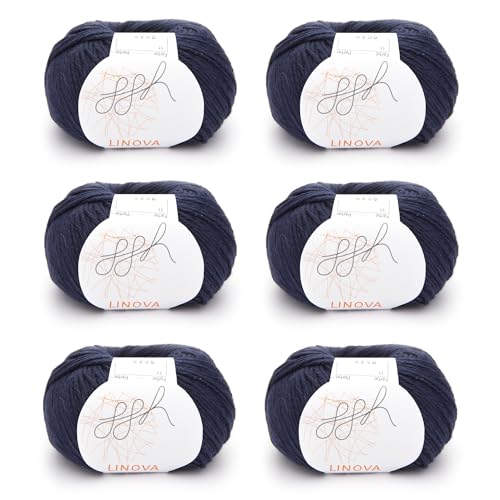 ggh Linova | 300g Set (6x50g) | 011 - Marine von ggh
