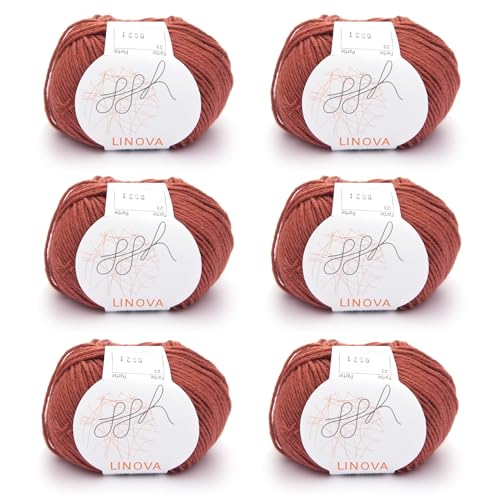 ggh Linova | 300g Set (6x50g) | 023 - Gebranntes Ocker von ggh